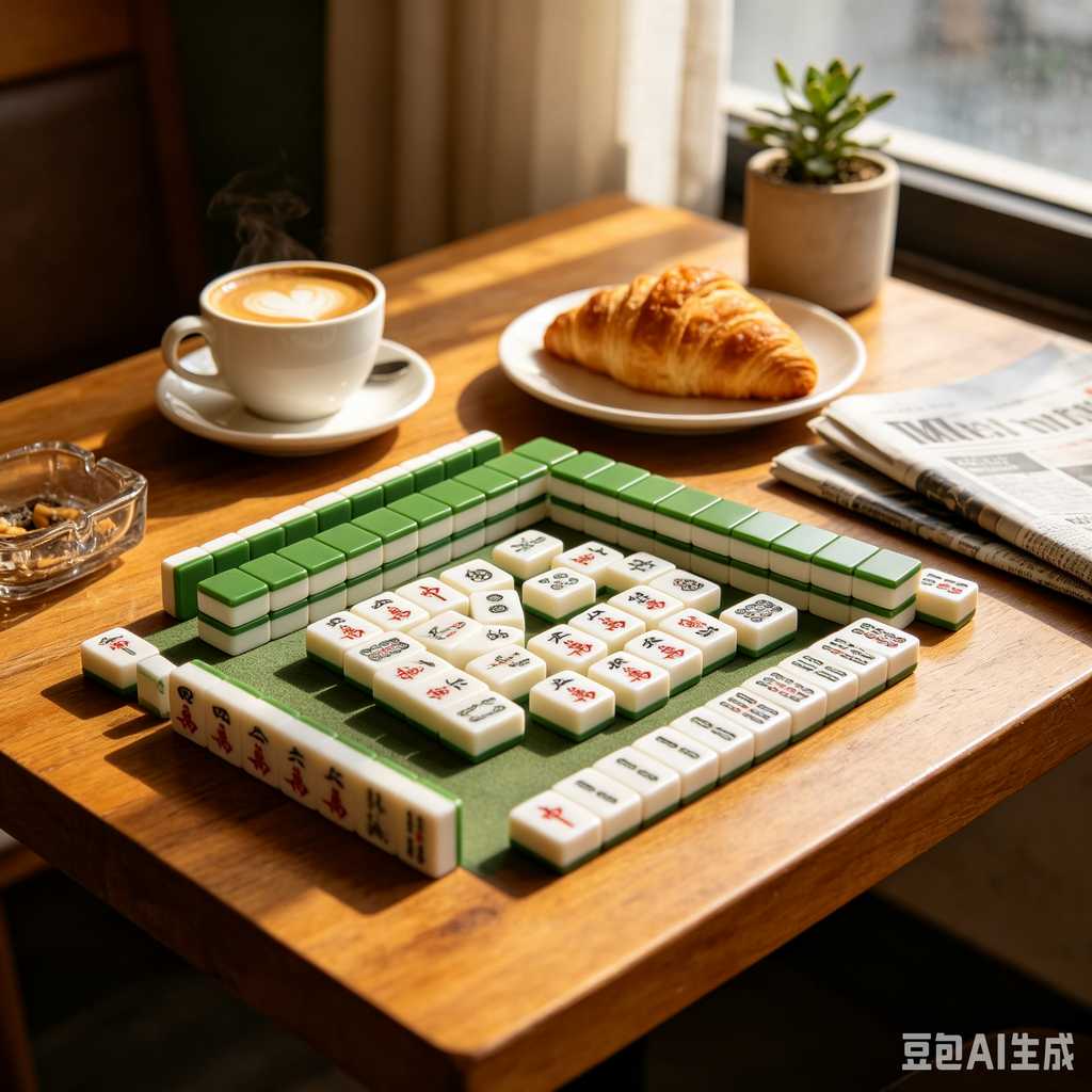 large print mahjong set