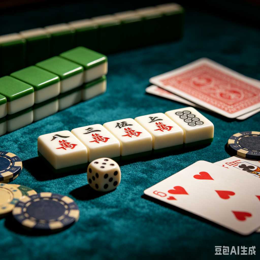 vintage gift mahjong set