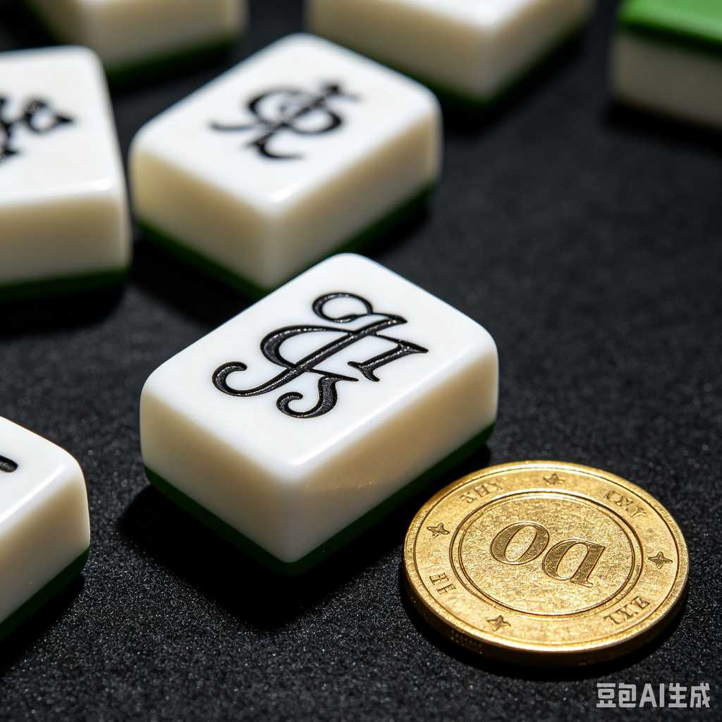 saturated color mahjong set print